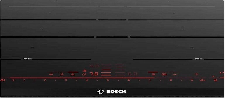 Bếp từ âm Bosch PXY675DW4E trang bị cảnh báo nhiệt dư