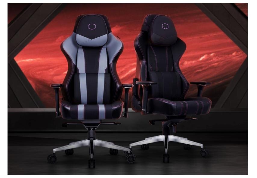 Ghế Gamer CoolerMaster Caliber X2 Gaming Chair Gray 2