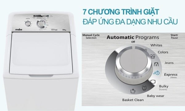 Máy giặt công nghiệp Mabe WMA79112CBCS0