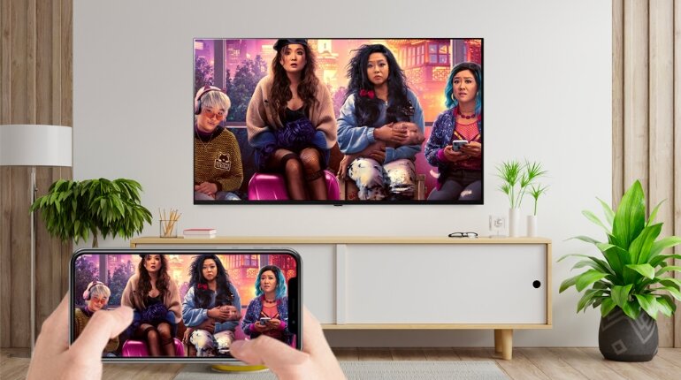 smart tivi OLED LG 4K 48 inch 48A3PSA kết nối