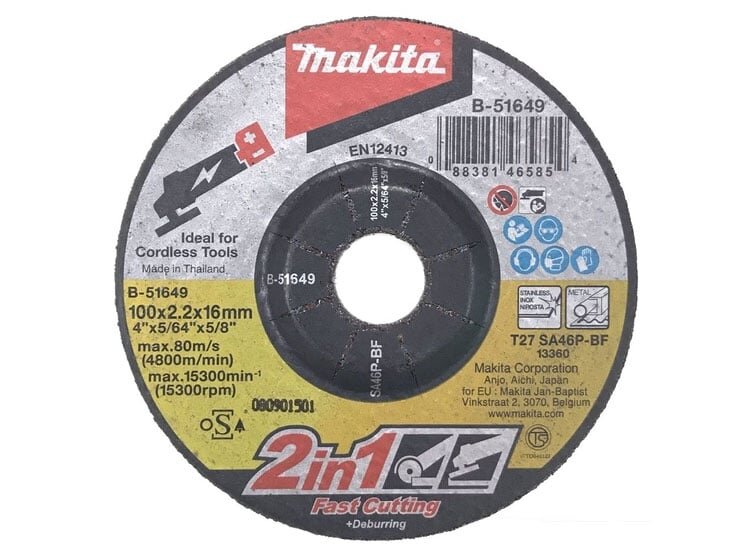 Đá mài kim loại và Inox Makita B-51649