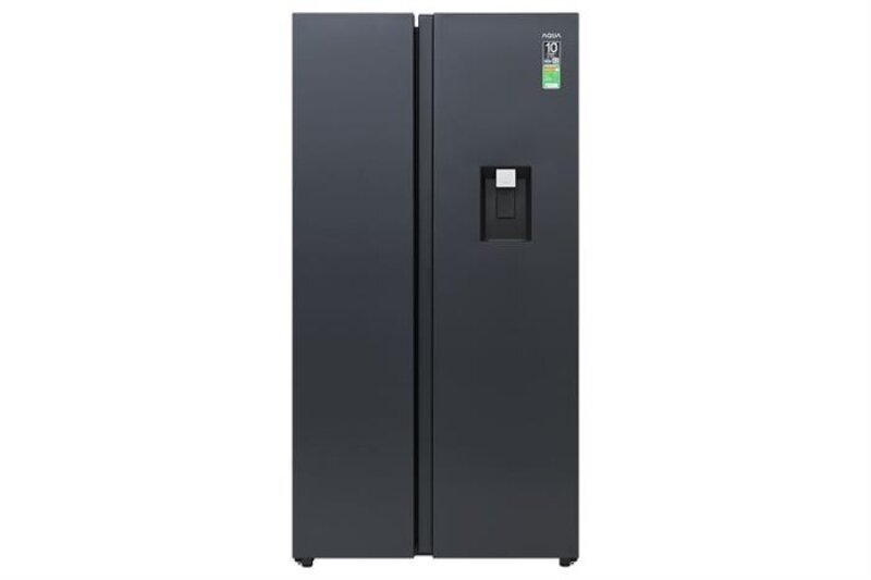 Tủ lạnh side by side Aqua Inverter 569 lít AQR-S633XA(WSL)