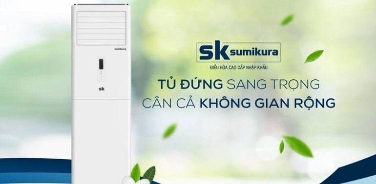 Thiết kế điều hòa cây Sumikura APF/APO-H420 sang trọng, hiện đại