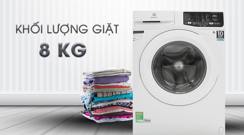 Máy giặt Inverter 8 Kg Electrolux EWF8025EQWA Máy giặt Inverter 8 Kg Electrolux EWF8025EQWA