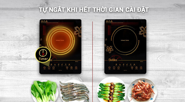 Bếp hồng ngoại Delites BHN01 Bếp hồng ngoại Delites BHN01