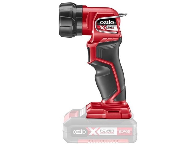 Thân đèn led cầm tay Ozito PXTLS-905 sử dụng điện thế pin 18V Thân đèn led cầm tay Ozito PXTLS-905