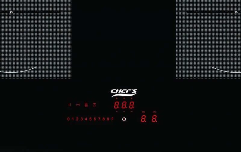 Bếp từ đôi âm Chef's EH DIH666 được trang bị bảng điều khiển cảm ứng trượt 9 mức công suất