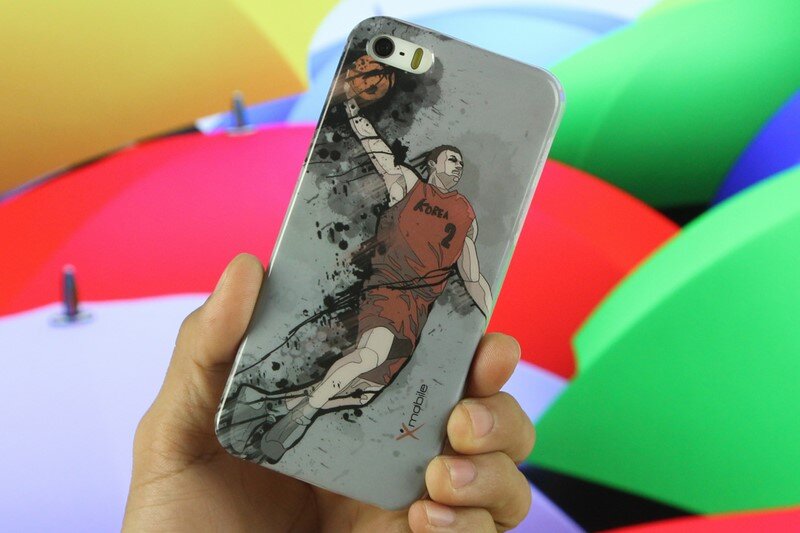 Ốp lưng iPhone 5 - 5S Nhựa dẻo dày Bóng rổ