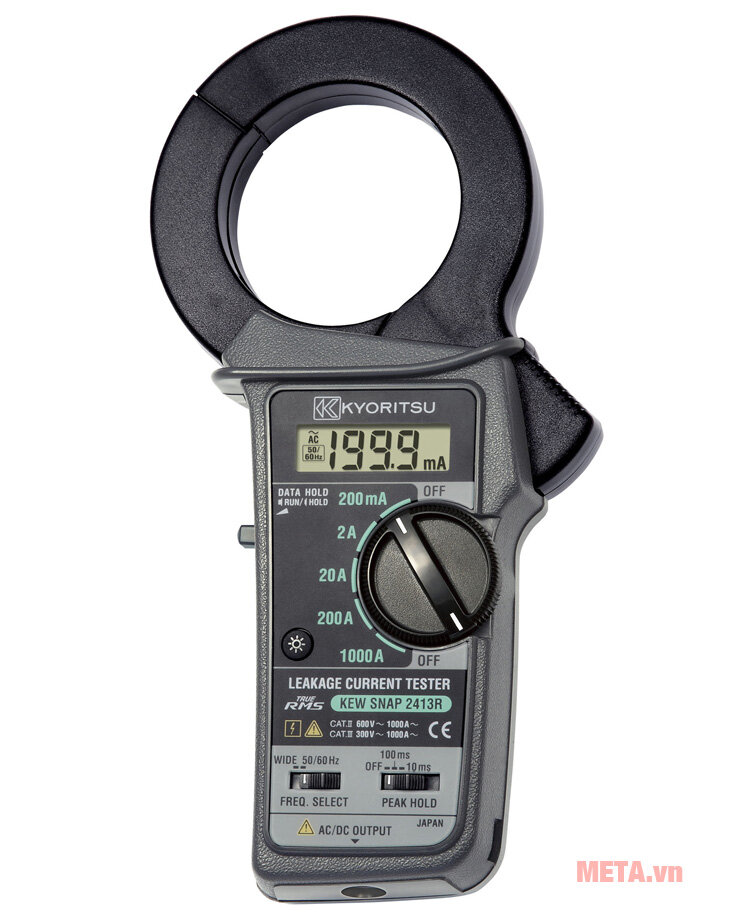 Ampe kìm đo dòng rò Kyoritsu 2413R Ampe kìm đo dòng rò Kyoritsu 2413R