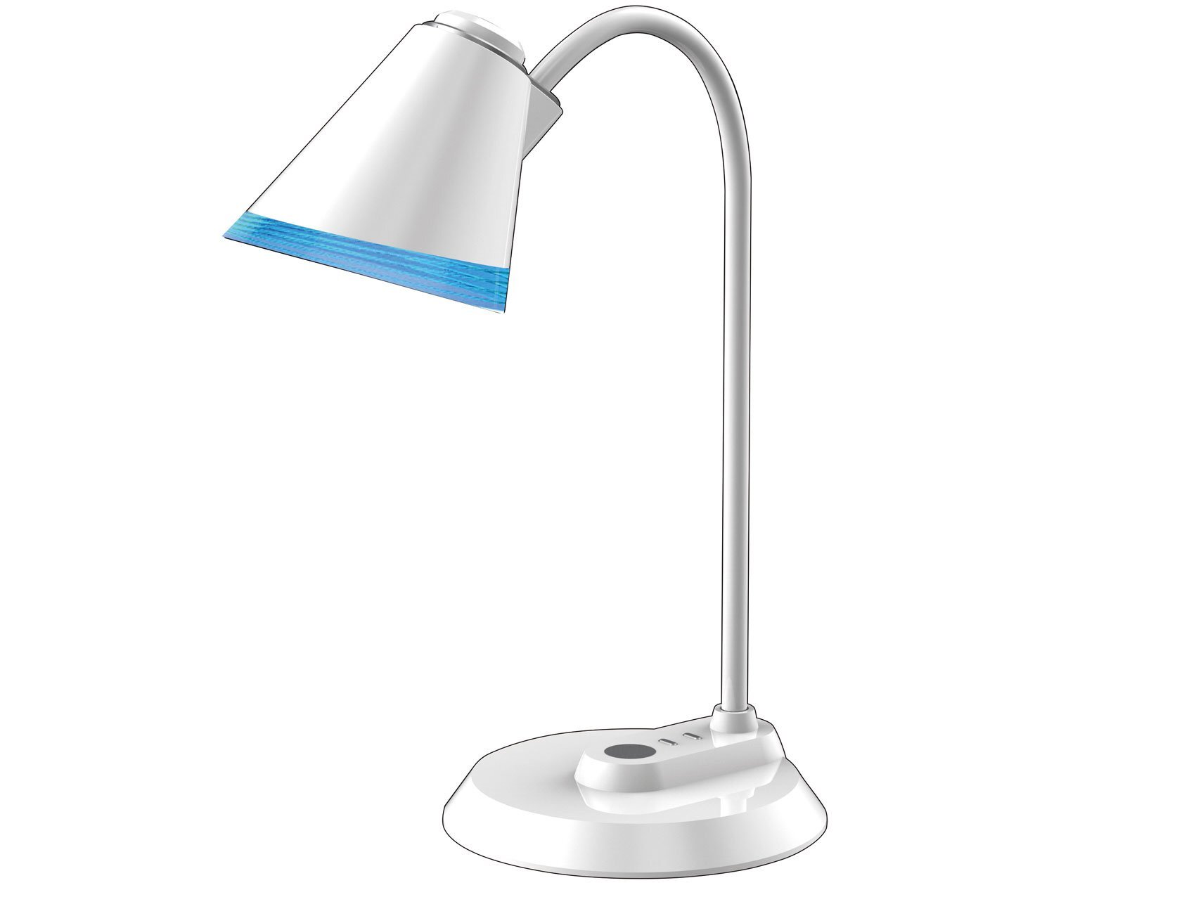 Đèn bàn chống cận Tiross TS2241 màu trắng Tiross TS2241
