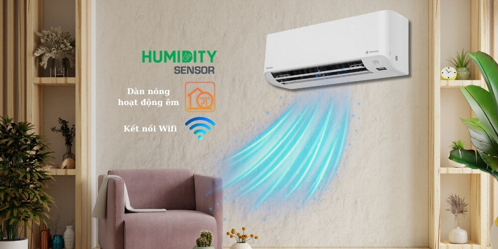 Tiện ích trên máy lạnh FTKY35ZVMV mang đến trải nghiệm sử dụng tiện nghi