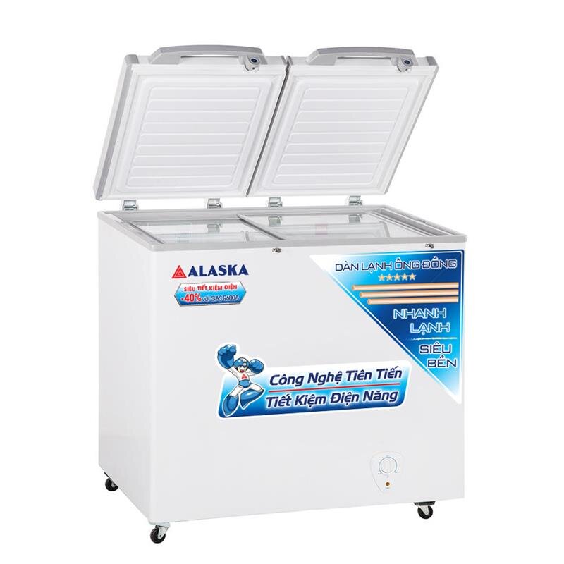 Tủ đông 450L Alaska dàn đồng FCA-4600C