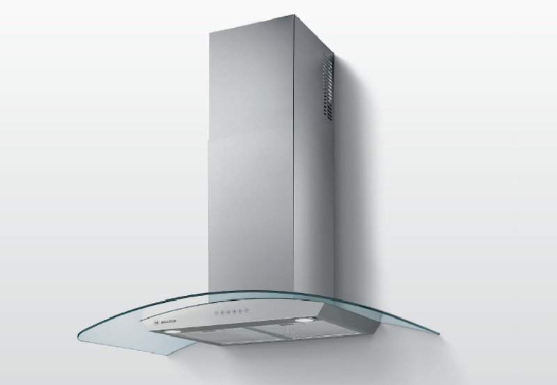 Máy hút mùi áp tường Malloca SIGMA-K820T sở hữu thiết kế sang trọng