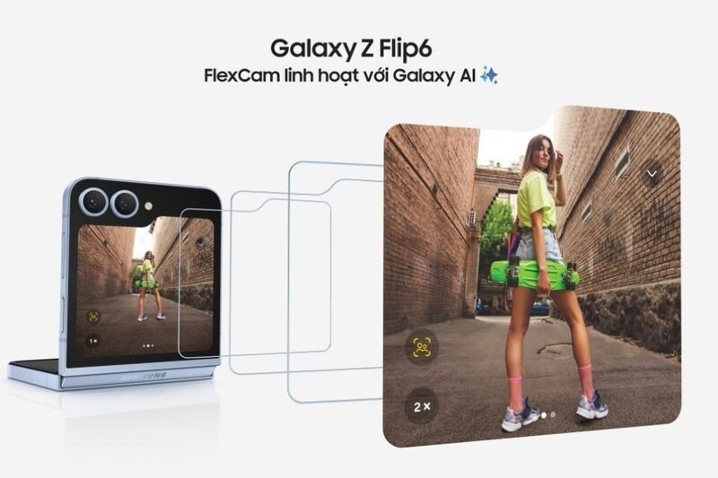 Điện thoại Samsung Galaxy Z Flip6 5G 12GB/256GB