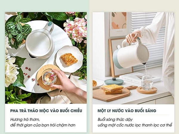 Ấm đun nước Bear  