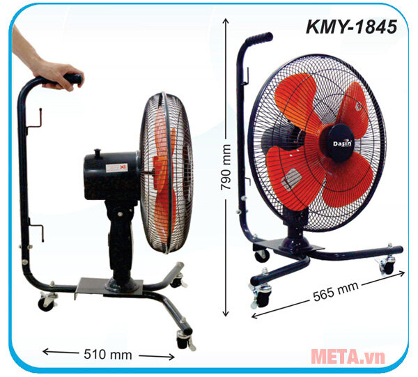 Quạt xe đẩy KMY-1845 Quạt xe đẩy KMY-1845