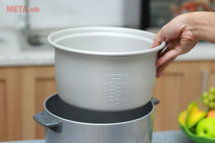 Nồi cơm điện nắp rời Panasonic SR-W18GS - 1.8 lít