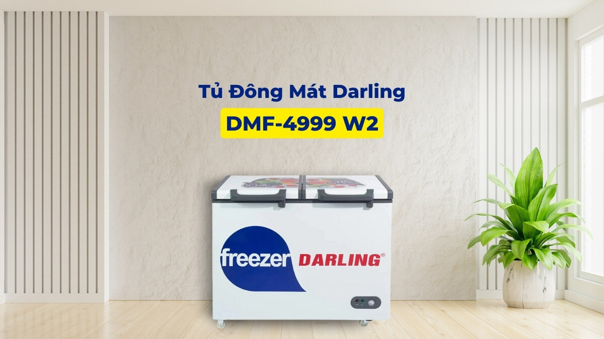 Tủ Đông Mát Darling 470 Lít DMF-4999 W2 phù hợp với nhiều không gian