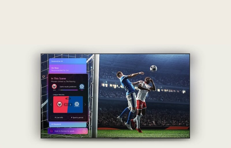 Smart Tivi OLED LG AI 4K 65 inch OLED65B6PSA