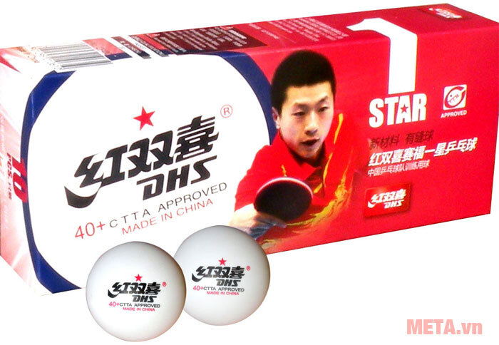 Quả bóng bàn DHS Cell Free 1 sao 40 