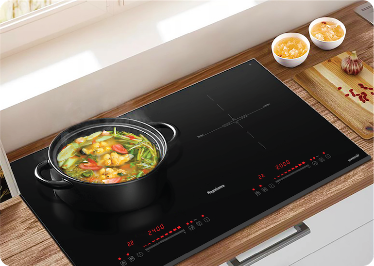 Bếp từ âm 2 vùng nấu Nagakawa NK2C02M
