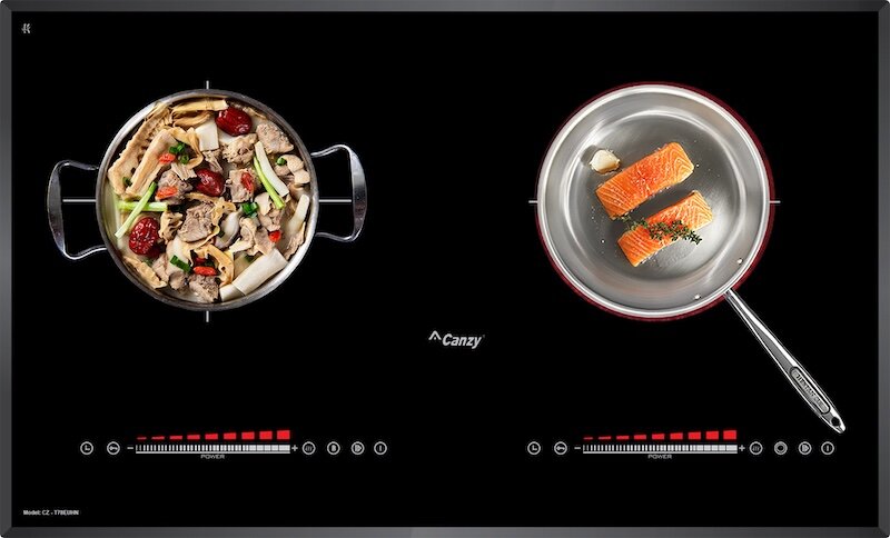 Bếp điện từ Canzy CZ-T78EUHN sở hữu tổng công suất lên đến 4600W