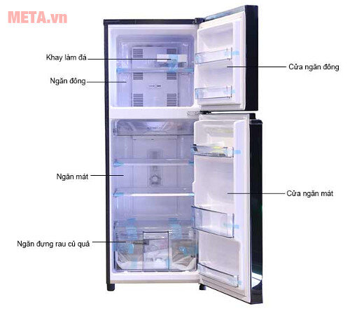 Tủ lạnh Panasonic inverter 188 lít NR-BA228PKVN