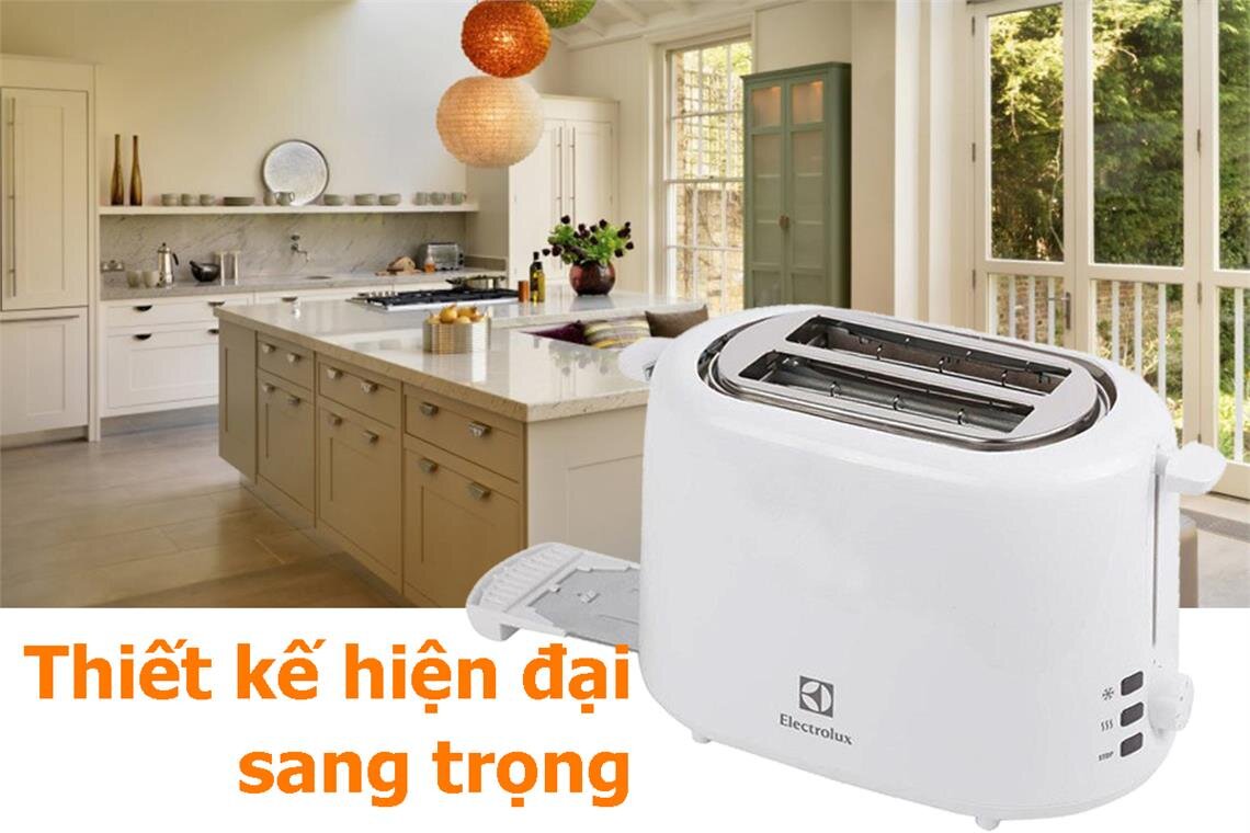 Máy nướng bánh mì Electrolux ETS1303W 730W