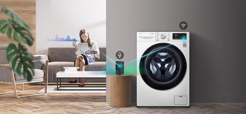 Máy giặt LG AI DD Inverter 14kg FV1414S3P tính năng thông minh