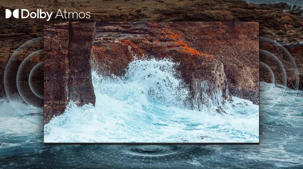 TCL 55C755 với 2 loa 50W mang lại âm thanh sống động Google TV TCL 55C755