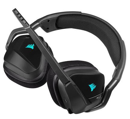 Corsair VOID RGB ELITE 7.1 Carbon-1 | Thiết kế với trọng lượng nhẹ