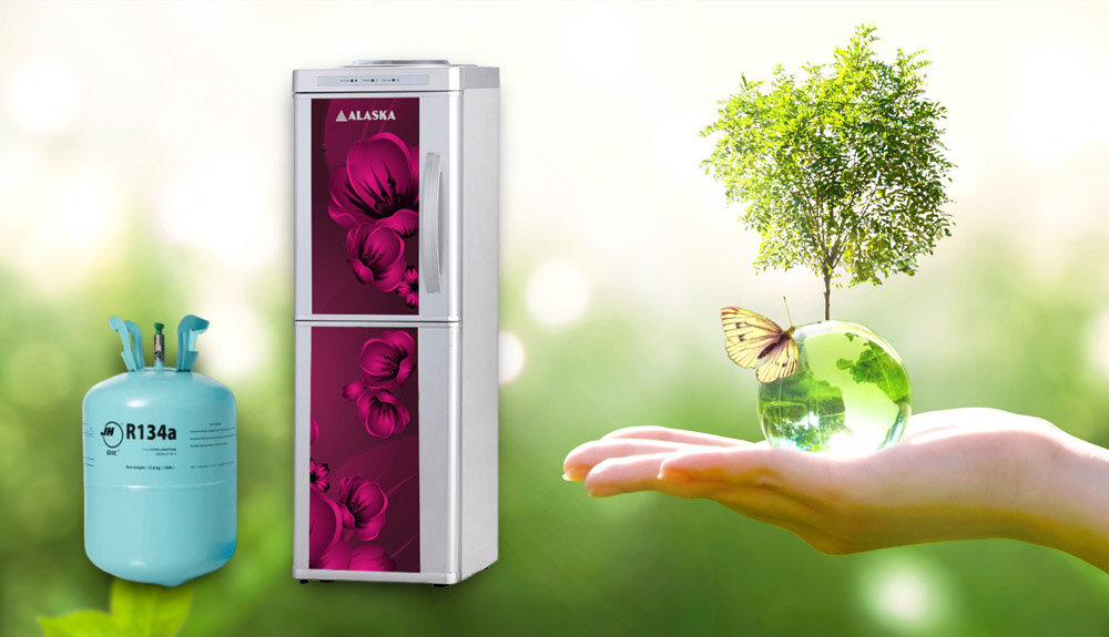 Máy nóng lạnh Alaska R-71 sử dụng công nghệ làm lạnh Block