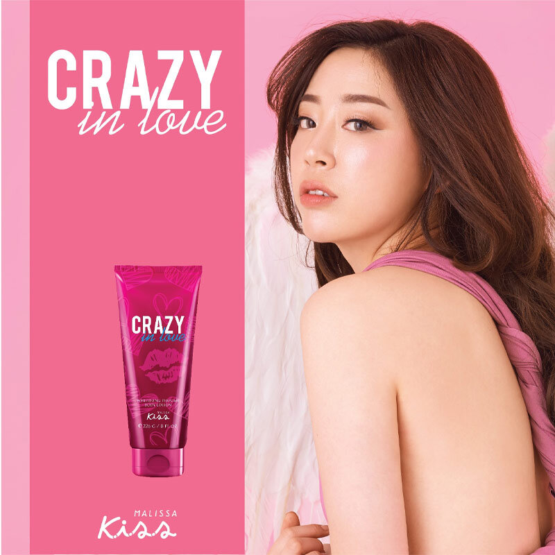 Sữa Dưỡng Thể Malissa Kiss Sáng Da #Crazy In Love 226g