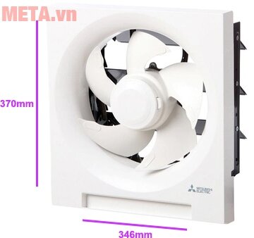 Quạt thông gió ốp tường Mitsubishi EX-25RH5T Quạt thông gió ốp tường Mitsubishi EX-25RH5T