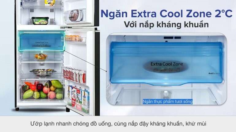 Tủ lạnh Panasonic Inverter 234 lít NR-TV261BPKV