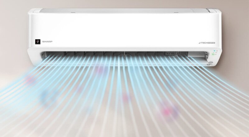 Điều hòa Sharp Inverter 18000 BTU 1 chiều AH-XP18CHW