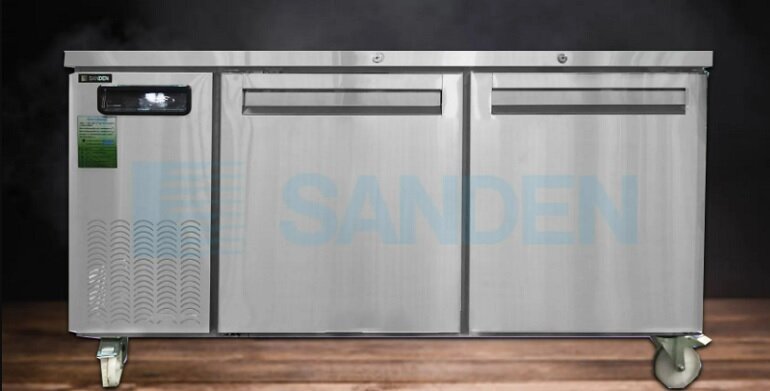 Bàn mát Sanden 2 cánh 300 lít SCR2-1207AR