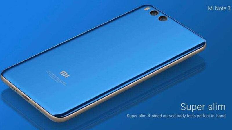 Điện thoại Xiaomi Mi Note 3