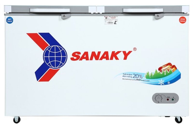 Tủ đông Sanaky 2 ngăn 400 lít VH-4099W2KD