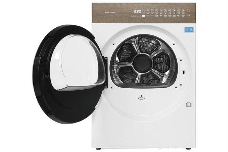 Máy sấy bơm nhiệt Toshiba Inverter 8 Kg TD-T37BS90HWV(WT)