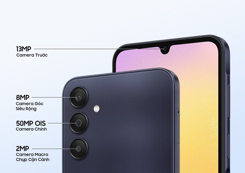 Điện thoại Samsung Galaxy A25 5G 6GB/128GB camera