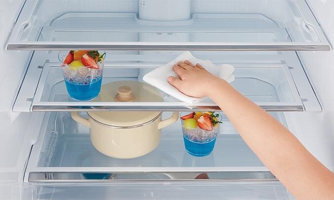 Tủ lạnh 4 cánh Mitsubishi MR-L72EN-GBK Inverter - 580L Tủ lạnh 4 cánh Mitsubishi MR-L72EN-GBK Inverter - 580L