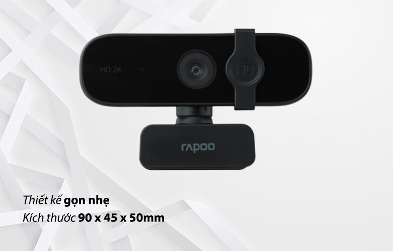 Thiết bị ghi hình Rapoo C280 | Thiết kế gọn nhẹ