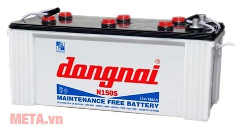 Ắc quy Đồng Nai N150S có dung lượng 135ah Ắc quy Đồng Nai N150S