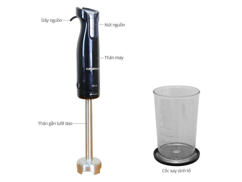 Máy xay sinh tố cầm tay Grundig BL6280