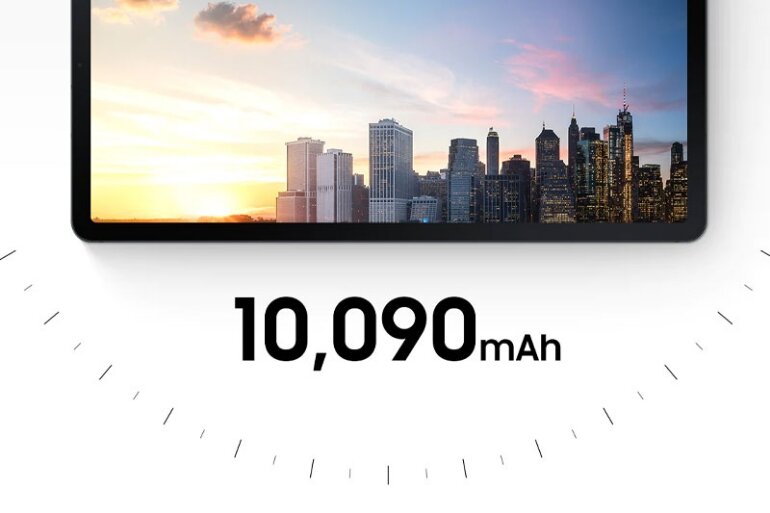 máy tính bảng samsung galaxy tab s7 fe pin