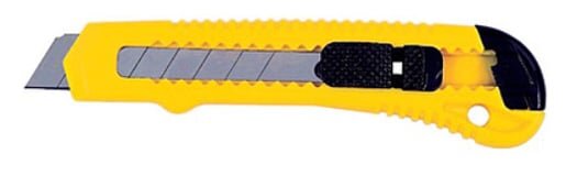 Hình ảnh dao rọc giấy cán nhựa Stanley 10-143-S Hình ảnh dao rọc giấy cán nhựa Stanley 10-143-S