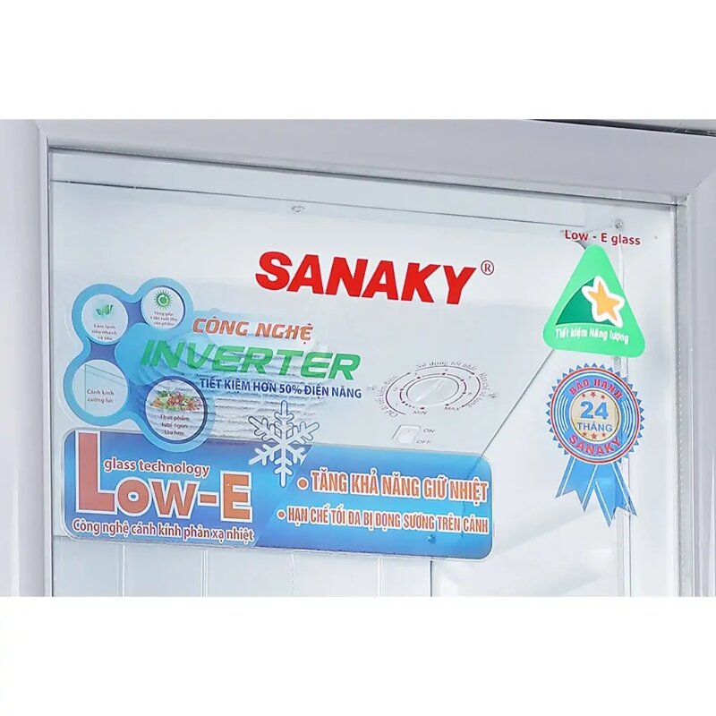 Tủ mát Sanaky Inverter 1 cánh 240 lít VH-308K3L