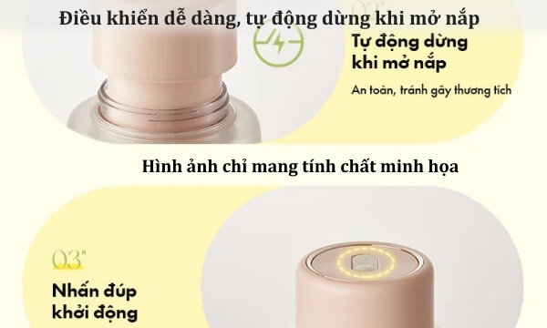 Máy xay sinh tố cầm tay Bear LLJ-P10X5