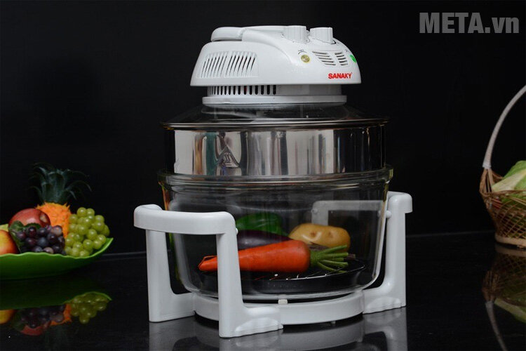 Lò nướng thủy tinh Sanaky VH 148T/D - 14 lít